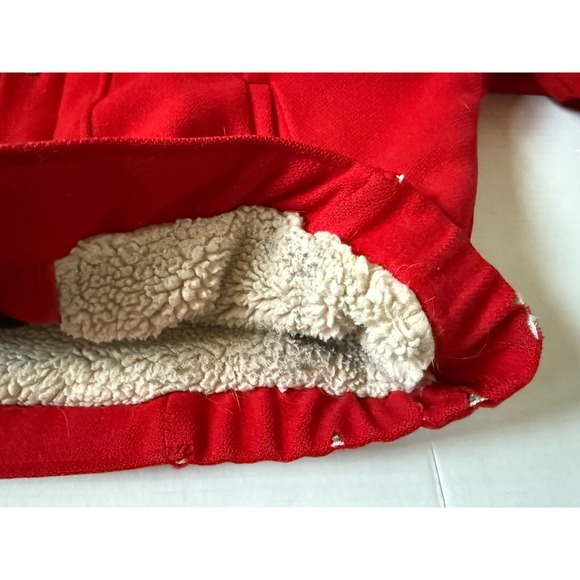 WOOLRICH - Men's Vintage Red Wool Bomber Jacket - Size X-Large - XL* - Picture 14 of 14